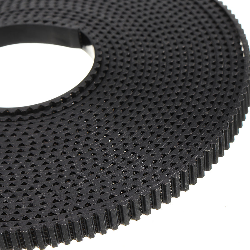 3 Rolls 5M Black PU Timing Belt T2.5-10MM Transmission Synchronous Belts for 3D Printer