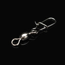 Maxcatch 50Pcs Crane Fishing Swivel With Nice Safe Snap Size 2#