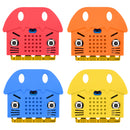 3pcs Blue Silicone Protective Enclosure Cover For Motherboard Type C Cat Model