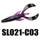 SeaKnight SL021 4pcs Soft Fishing Lure 110mm 11.5g Swinbait Fishig Worm Shrimp Bait