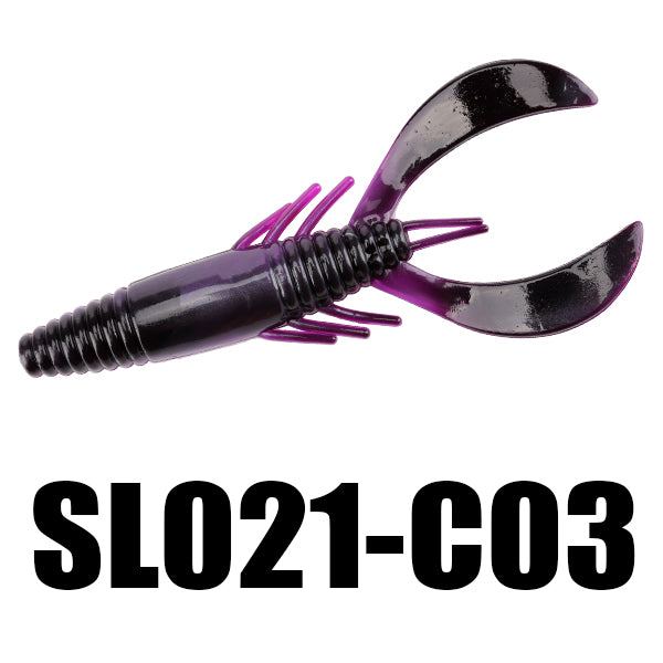 SeaKnight SL021 4pcs Soft Fishing Lure 110mm 11.5g Swinbait Fishig Worm Shrimp Bait