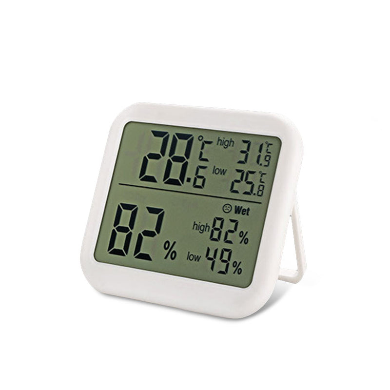 Loskii TH032 Electronic Digital LED C / F Temperature Hygrometer Baby Room Temperature Hygrometer Humidity Sensor
