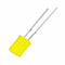 500pcs 2*5*7mm Square LED Yellow Light-emitting Diode 2X5X7 LED Diode