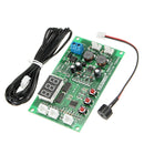 ZHIYU DC 12V 2 Way 3 Wire Fan Smart Temperature Controller With Temperature Speed Digital Display