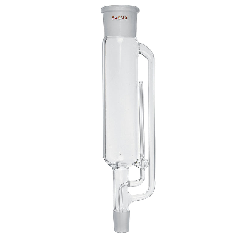 500ML Soxhlet Extractor Spherical Fat Extractor Glass Condenser For Detecting Food Seafood Dairy Products