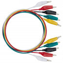 DANIU 10 Pieces 5 Colors Test Lead Set with Alligator Clip 20.5 inches 22AWG Copper Wire