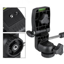 Bakeey MS02 Aluminum Alloy Mini Portable Desktop Tripod Kit 3-Way Ball Head for Live Phone Camera