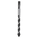 Drillpro 5pcs 6-12mm Masonry Drill Bits Twist Drill Set for Tile Brick Concrete Cement