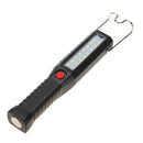 USB Rechargeable 16 LED Work Light Magnetic Hanging Inspection Lamp Flashlight Hook Camping Lamp Torch