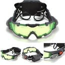 Night Vision Goggles Lens Adjustable Elastic Band Night Glasses Eyeshield Worldwide Green