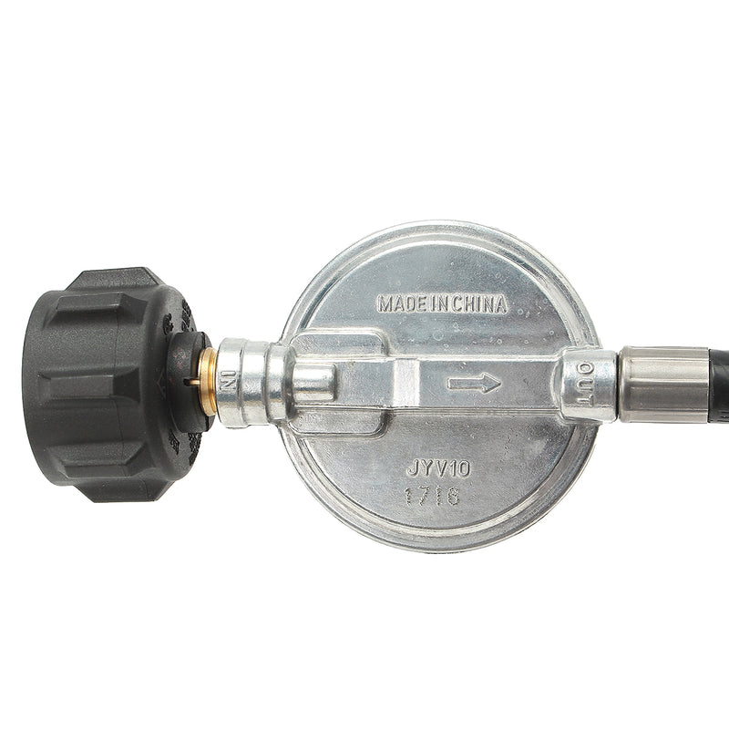 20PSI Adjustable Propane Gas Regulator High Pressure LPG Heater Burner Stove Fryer with 4ft Hose