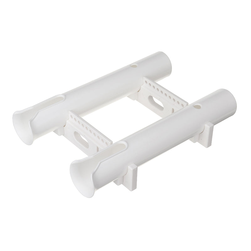 ZANLURE 2 Tube Fishing Rod Holder Rack Pole Support For Marine Boat Kayak Vertical Double Tube