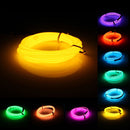 3M EL Led Flexible Soft Tube Wire Neon Glow Car Rope Strip Light Xmas Decor DC 12V