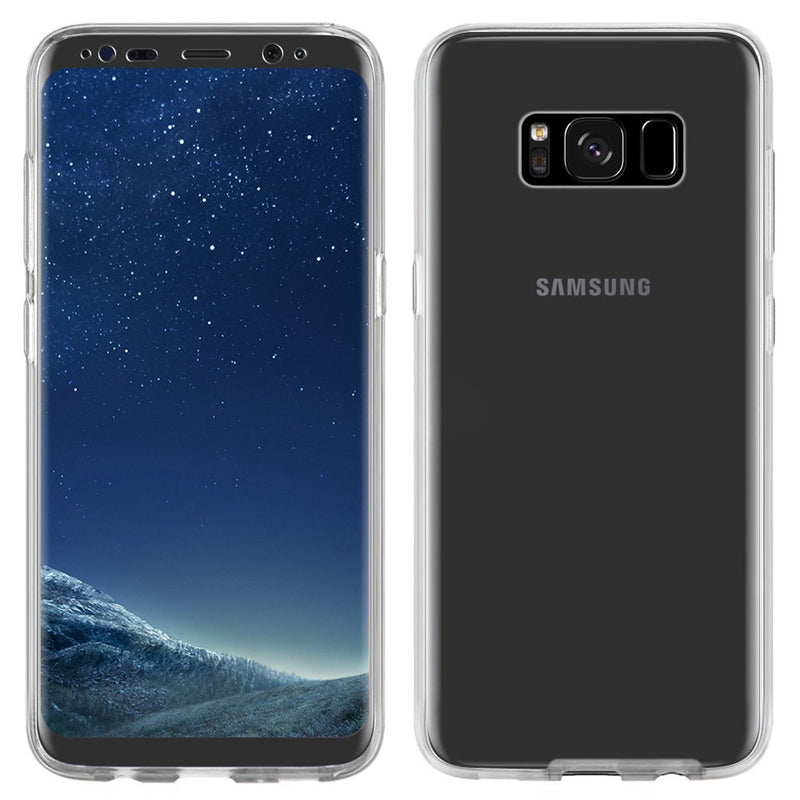 Full Body Transparent Touch Screen TPU Case For Samsung Galaxy S8