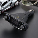 Bakeey BT06 3A Fast Charging Dual USB LED Display Bluetooth Wireless Rotating FM Transmitter MP3 Player Car Charger For iPhone X XS Huawei P30 Xiaomi Mi8 Mi9