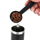 Portable Manual Coffee Grinder Hand Crank Stainless Steel Ceramic Burr Coffee Mill