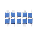 10pcs 3296W 10K ohm Trimpot Trimmer Potentiometer