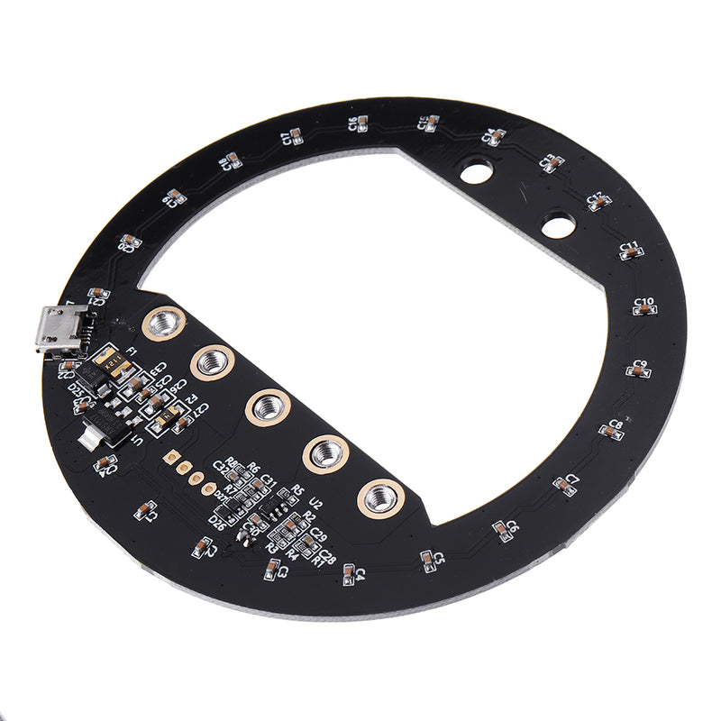 Microbit Light Ring Expansion Board Micro:bit Full Color LED Module RGB Driver Programmable Development Board