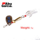 Original Abu Garcia Droppen 4g 6g Fishing Lure S/K/OR Spoon Baits For Bass Trout Perch Pike