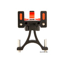 PROMEND Aluminium Alloy Phone Holder With Bike Headlight 4.5-6.4inch Phone Clip Stand For Cycling