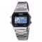 SKMEI 1123 Rectangle Digital Stainless Steel Band Fashion Luxury Men Women Unisex Wrist Watch