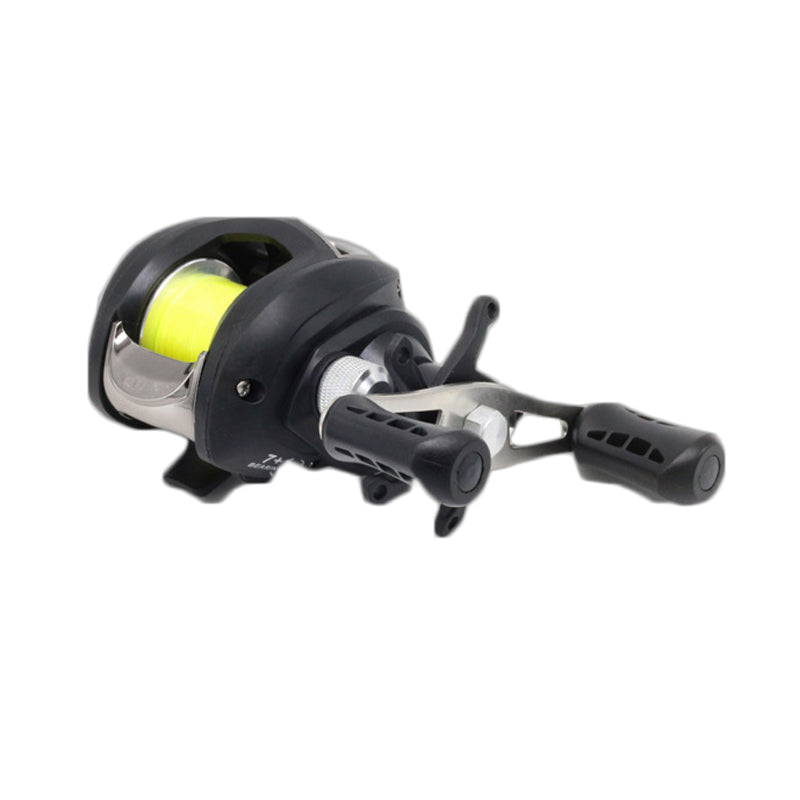 ZANLURE 6.3:1 7+1BB Full Metal Baitcasting Fishing Reel Left or Right Hand Casting Fishing Reel