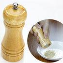 Wooden Oak Manual Pepper Salt Mill Grinder Spice Pepper Salt Mill Kitchen Seasoning Tool