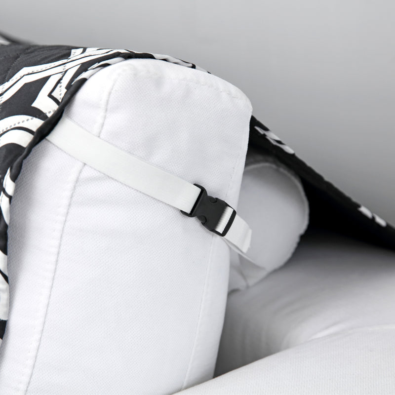 Waterproof Seat Printing Pet Sofa Couch Protective Chair Covers Removable W/Strap