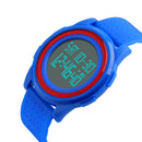 SKMEI 1206 LED Fashion Male Female EL Light 50M Waterproof Digital Watch