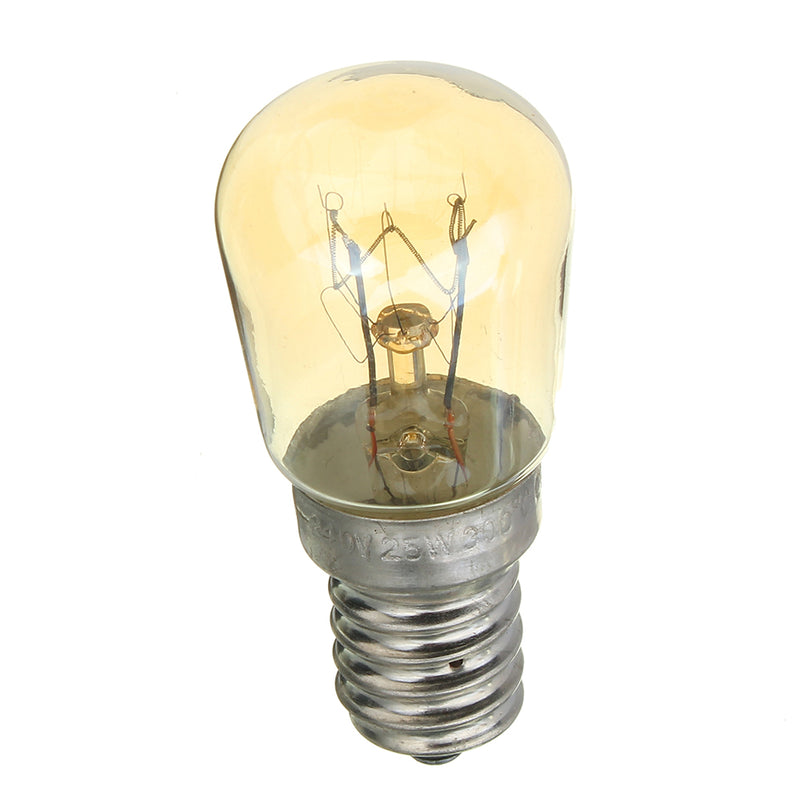 AC220-240V High Temperature 300 E14 25W Microwave Oven Cooker Incandescent Light Bulb