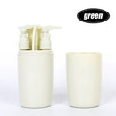 4pcs Travel Portable Toothbrush Comb Case Holder Storage Organizer Shampoo Shower Gel Dispenser Box