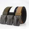 120cm AWMN BO03 Punch Free Roller Buckle Canvas Tactical Belt For Outdoor Camping Hunting Waistband