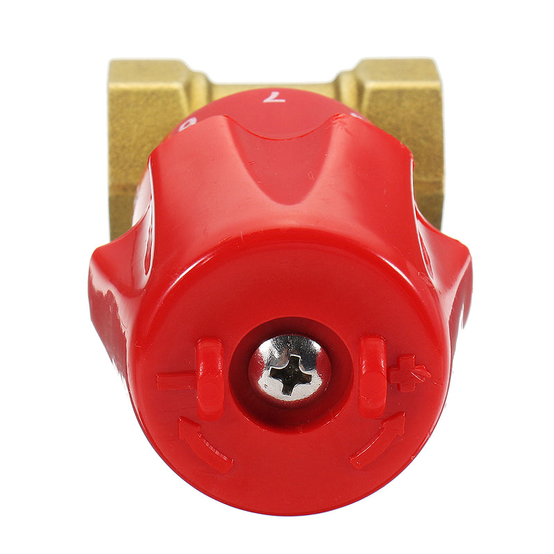 TMOK 1/2" 3/4" 1" Brass One Way Flow Control Valve Auto G Thread Female Valves Switch