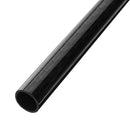 Machifit 500mm*12mm*10mm Black Carbon Fiber Tube Roll Wrapped Tube for Multicopter