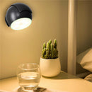 3W 5 LED 360 Auto Motion Sensor Night Light Wireless Battery PIR Cabinet Lamp