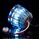 MK2 Acrylic Remote Ver. Tony ARC Reactor Model DIY Kit USB Chest Lamp Remote Control Illuminant LED Flash Light Set