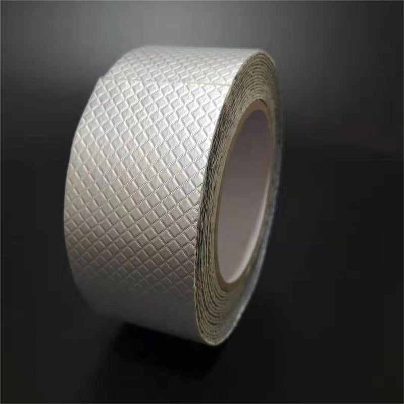 5M/10M Rhombus Butyl Rubber Tape Floor Roof Window Wall Waterproof Adhesive Stop Leak Sticker for Roof Pipe Marine Repair
