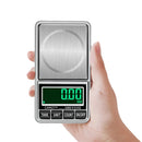 Mini Green Backling 0.01g Pocket Digital Scales for Gold Bijoux Sterling Jewelry Weight Balance Gram Electronic Scale