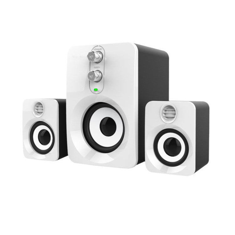 2.1 Stereo Speaker USB 3.5mm Aux Heavy Bass For Mobile Phone Computer Laptop