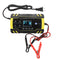Enusic 12/24V 8A/4A Touch Screen Pulse Repair LCD Battery Charger For Car Motorcycle Lead Acid Battery Agm Gel Wet