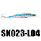 SeaKnight SK023 1PC 22.5g 125mm 0-1.5M Depth Fishing Lure Minnow Swimbait Lure BBK Hooks