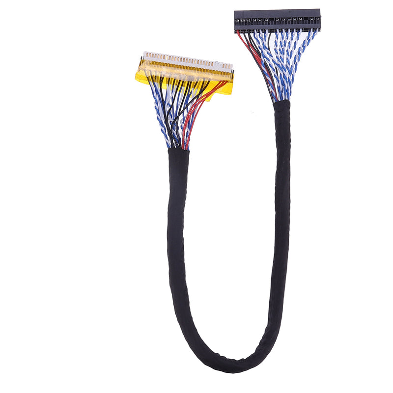 FIX S8 30P 2CH 8-bit Screen Line LVDS Cable For 17 19 22 26 Inch Universal LCD Driver Board