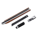 Mechanical Carpenter Pencil Carbon Fiber Pocket-clip Snap Off Drawing Mark Cutting Multifunction Tool Woodworking Wood Handle Sharp Draw