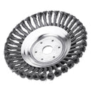 20cm Weed Trimmer Head Lawn Mower Sharpener 8 Inch Grass Weeder Lawnmower Steel Brush Head