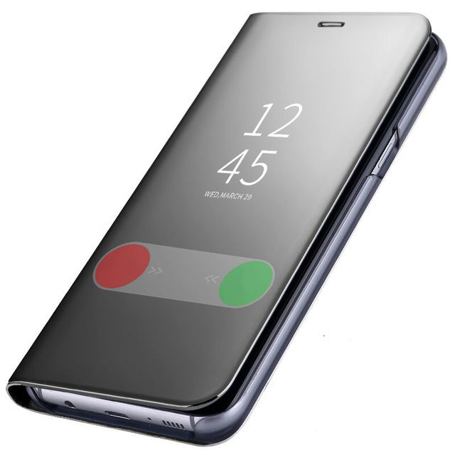 Bakeey Flip Smart Sleep Mirror Window View Bracket Protective Case For Xiaomi Mi Max 3