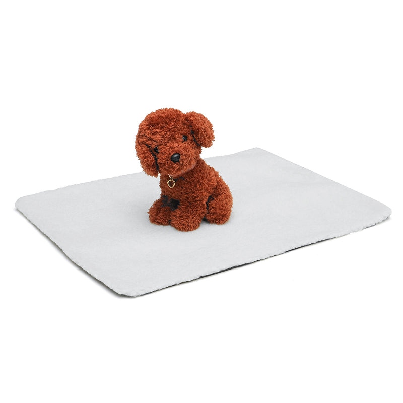 Large Self Heating Dog Bed Fleece Mat Soft Warm Pet Cat Rug Thermal Washable Pad