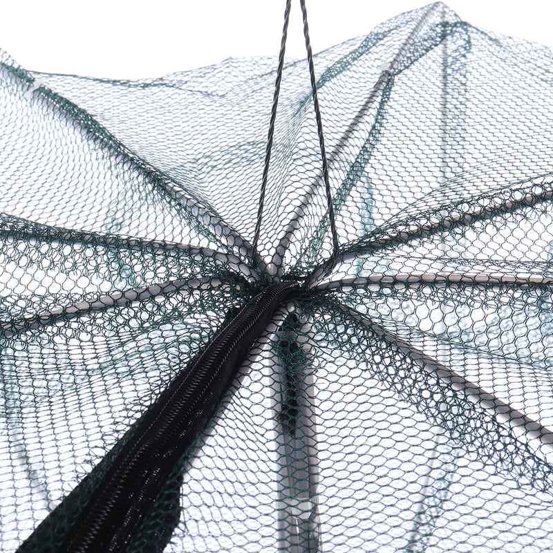 Foldable Fishing Net Bait Trap Fish Minnow Crawfish Shrimp Net