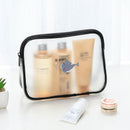 KCASA Transparent Cosmetic Bag Large Capacity Web Celebrity Portable Travel Waterproof Lipstick Storage Bag