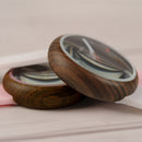 BOBO BIRD R28 Silicone Casual Style Women Wrist Watch Wooden Case Quartz Watches