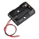 3 Slots AAA Battery Box Battery Holder Board for 3xAAA Batteries DIY kit Case